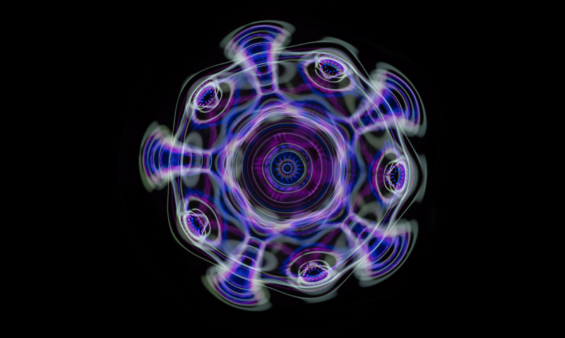 Illustration for article titled El hipnótico aspecto de las ondas de sonido vistas a través del agua